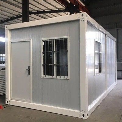 Casa de contêiner com estrutura de aço