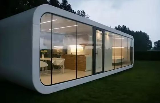 Casa de contêineres de luxo de aço de tamanho personalizado para armazém multifuncional de maçã