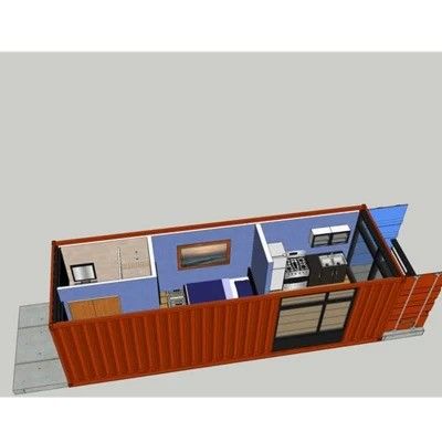 20ft / 40ft pré-fabricado Modular Container House Solução de escritório em casa