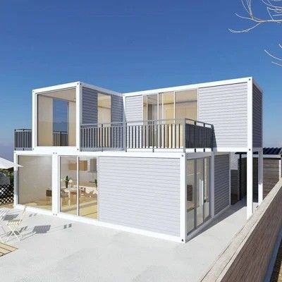 20ft / 40ft pré-fabricado Modular Container House Solução de escritório em casa