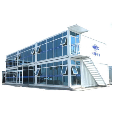 2022 Design pré-fabricado 20ft de aço desmontável Flat Pack Container House Fast Assembly