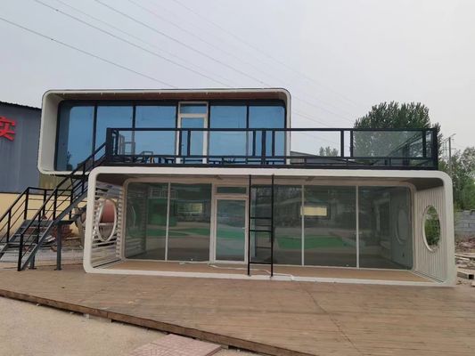 20ft ou 40ft montado Fat Pack Container House A solução perfeita