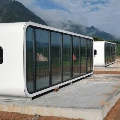Smart Apple Cabin A última casa móvel modular com cores personalizadas