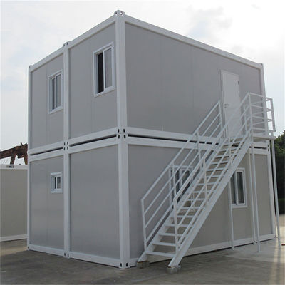 Edifício de escritórios REACHTOP Container de vida de embalagem plana caixa de sentinela casa de contêineres modular