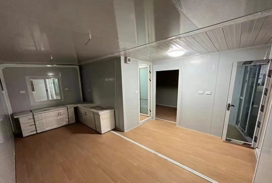 Casas de contêineres de estrutura de aço galvanizado Modernas habitação móvel dobrável