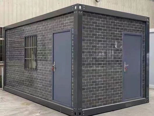 Estrutura de casa de contentores de luxo de aço para 20FT/40FT pré-fabricada/portátil