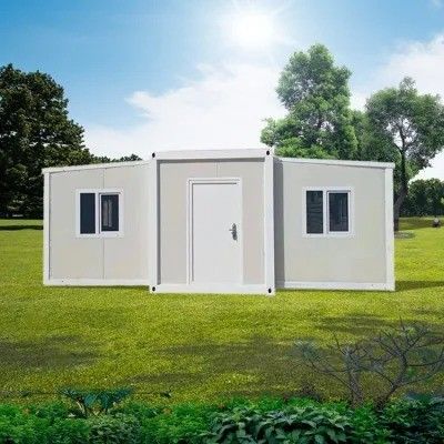 Casa de contentores pré-fabricada expansível Solução de vida ecológica