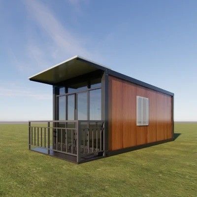 Construções pré-fabricadas Container de transporte para protecção do ambiente