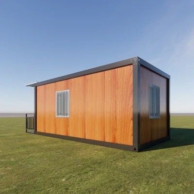Construções pré-fabricadas Container de transporte para protecção do ambiente