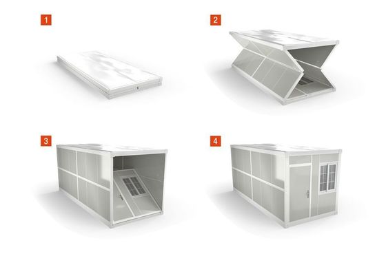 Modelo Moderno 20Ft 40Ft Escritório Modular Casa Container Casas