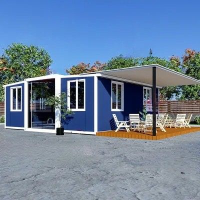 Casa pré-fabricada de 20 pés de cor personalizada