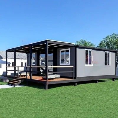 Casa pré-fabricada de 20 pés de cor personalizada