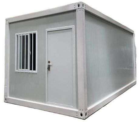 20ft Flat Pack Container House Container pré-fabricado Casas de acampamento com desmontável