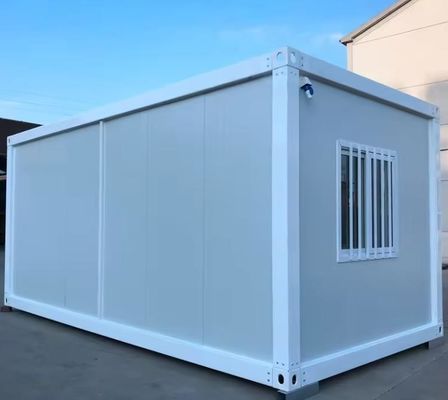 20ft Flat Pack Container House Container pré-fabricado Casas de acampamento com desmontável