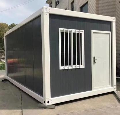 20ft Flat Pack Container House Container pré-fabricado Casas de acampamento com desmontável