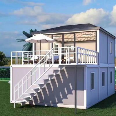 Casa de contêiner móvel de luxo para escritórios flexíveis