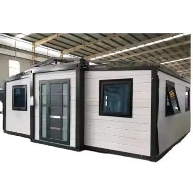 Casa de contêiner de madeira expansível com boa quantidade para quarto