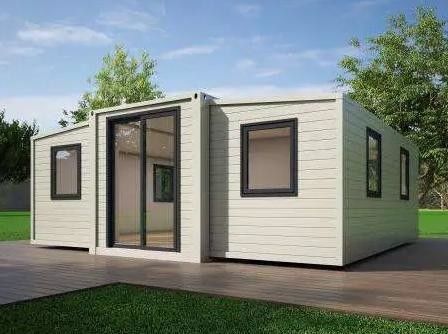 Casa de contêiner de madeira expansível com boa quantidade para quarto