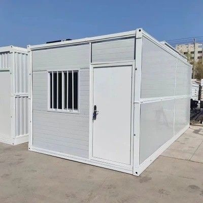 Casa de contêineres de embalagem de gordura Uma solução portátil e luxuosa com estrutura de aço