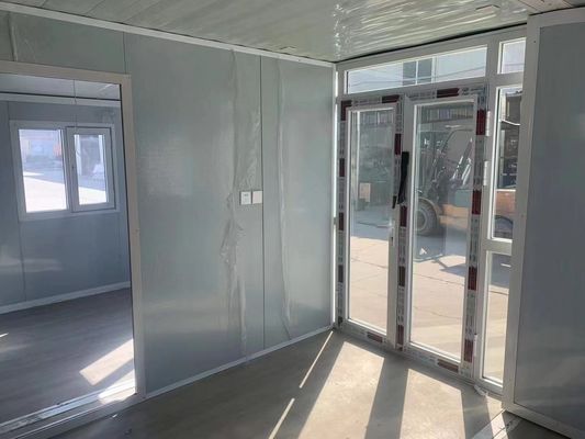 20Ft navegação estrutura de madeira aço casa de contentores de luxo para aço leve