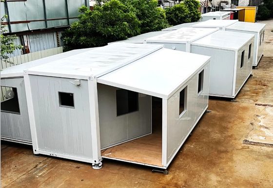 Casa de contêiner de luxo totalmente expansível com vantagem de proteção ambiental