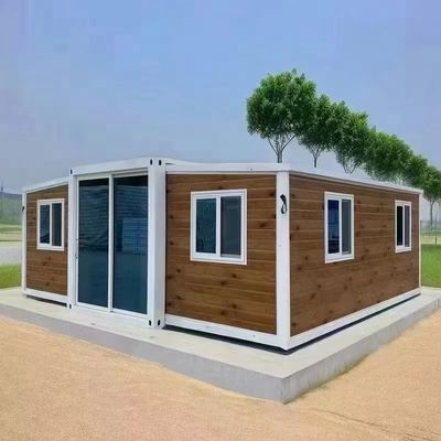 Casa de contêiner multifuncional com embalagem de gordura montada