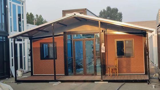 Casa de contêiner multifuncional com embalagem de gordura montada