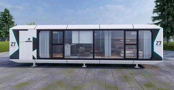 Moderna Simplicidade Vantagem de conveniência Luxo Capsula Espacial Casa Modular Prefabricada