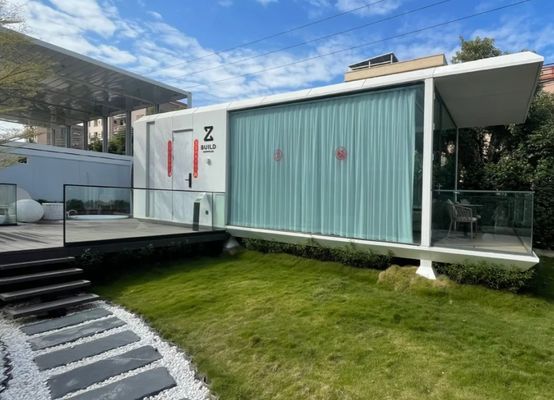 Moderna Simplicidade Vantagem de conveniência Luxo Capsula Espacial Casa Modular Prefabricada