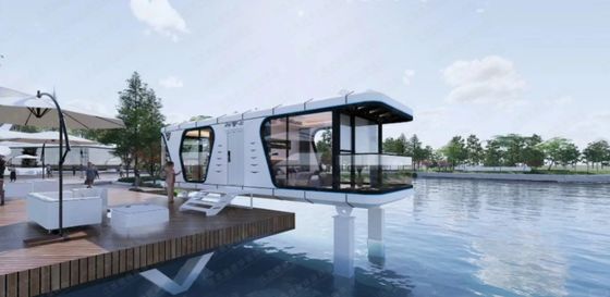 Casa Capsula Espacial Luxo Camping Cabana Prefabricada com Vantagem de Proteção Ambiental