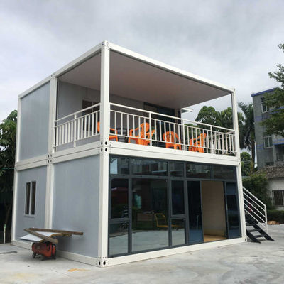 Casa de contêineres rápidos de 18 mm MgO com piso de tabuleiro para casas móveis removíveis em 2022