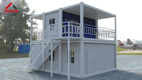 Casa de contêineres rápidos de 18 mm MgO com piso de tabuleiro para casas móveis removíveis em 2022