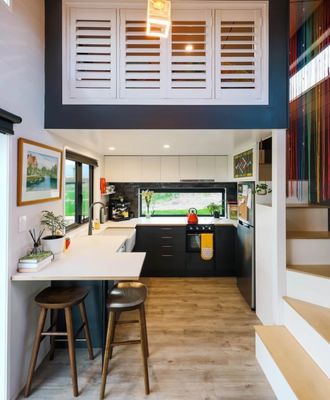 Hotel Casa de contêineres modular portátil para casas de vida expansíveis de design contemporâneo