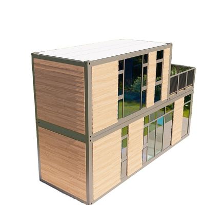 40ft pré-fabricadas móveis Flat Pack casas pré-fabricadas para hotel por REACHTOP Modular