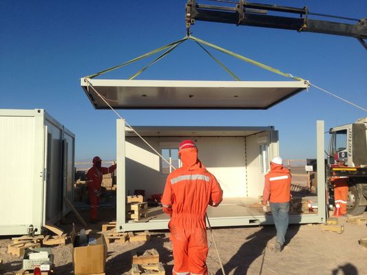 Casa de contêineres de embalagem plana pré-fabricada na Austrália dentro do REACHTOP
