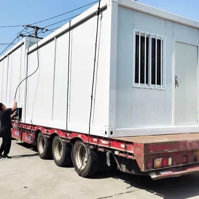 Container Casas de aço Casas pré-fabricadas 90 M2 Edifício Armazém Metal Casa pequena