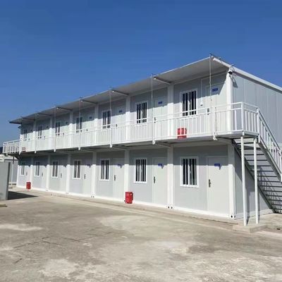 Container Casas de aço Casas pré-fabricadas 90 M2 Edifício Armazém Metal Casa pequena