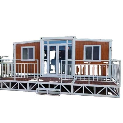 Container dobrável de 20 pés/40 pés Luxury Mobile Villa de 3 quartos Tiny Prefab Home