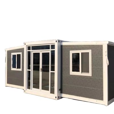 Quadro de aço galvanizado Casa de contêineres expansível para personalizável