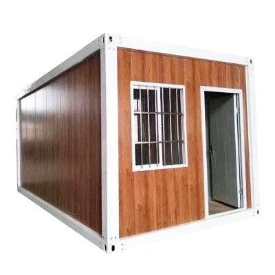 Moderno padrão de design Detachable pequenas casas de contêiner com estrutura de aço pré-fabricado
