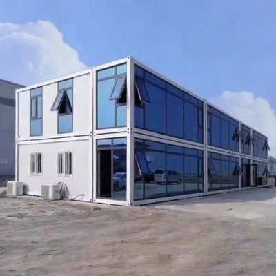 Casa pré-fabricada de contêineres de transporte modificada e casa de contêineres portáteis multifuncionais