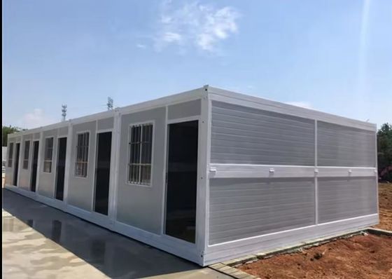 Casa de contêineres móvel de vida rápida dobrável Flat Pack pré-fabricado 20ft 40ft