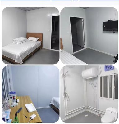 Casa de contêineres móvel de vida rápida dobrável Flat Pack pré-fabricado 20ft 40ft