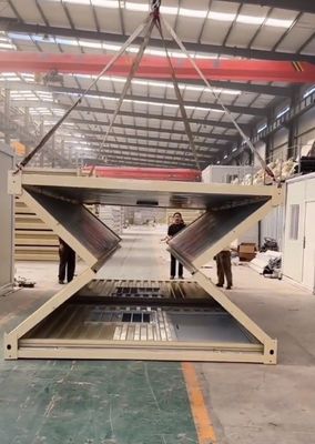 Modern Simple Container Home Cliente Pedido Estilo de Design Folhável Pequeno Pacote Pável