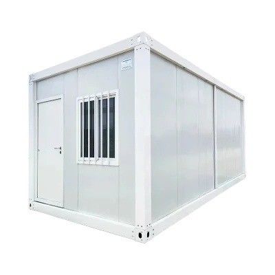 Casa de contêiner móvel de 20 pés ou 40 pés com estrutura de aço galvanizado personalizada