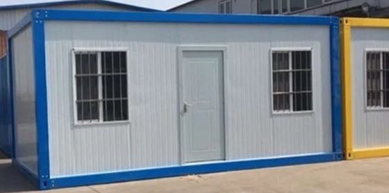 Estilo de design contemporâneo pré-fabricado Flat Pack Living Container House 20ft/40ft