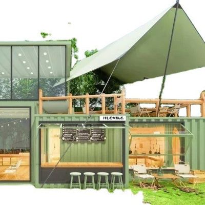 Design de aço modular instalado em segurança