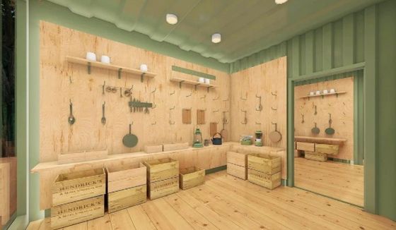 Design de aço modular instalado em segurança