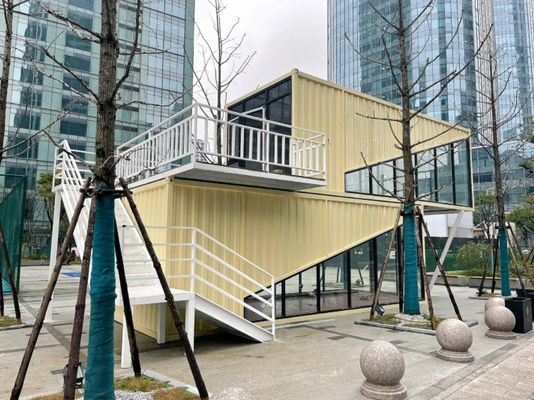 Design de aço modular instalado em segurança