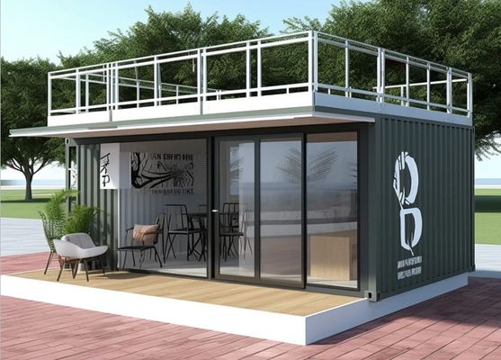 Hotel Flat Pack Container House Solução de alojamento portátil e personalizável